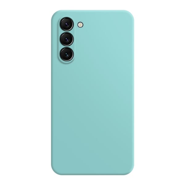 Mikrofiberfôret deksel i mykt gummi for Samsung Galaxy S24 Plus - Grønn
