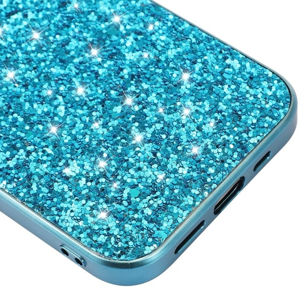 Glitter iPhone 15 Pro Max deksel - Rød