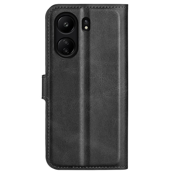 Classic Xiaomi Redmi 13C / Xiaomi Poco C65 flip etui - Svart