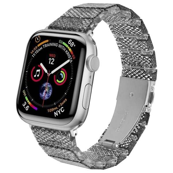 Urarmbånd av harpiks Apple Watch Ultra 2 Ultra 49mm / 45mm / 44mm / 42mm Armbåndsrem - Grå