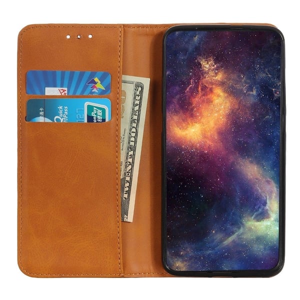 Skinn-etui i lommebok-stil for Xiaomi Redmi Note 13 Pro Plus - Blå
