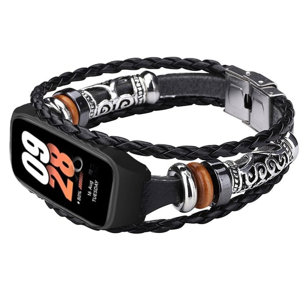 Xiaomi Smart Band 8 Active Beads Watch Strap DIY Style Watch Band Replacement - Svart