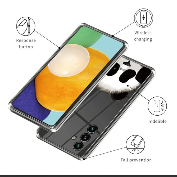 Deco Samsung Galaxy A35 deksel - Søt Panda