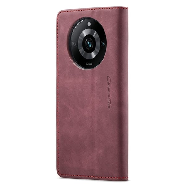CaseMe Realme 11 Pro / Realme 11 Pro Plus vintage-etui - Rød