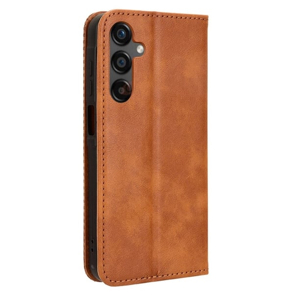 Bofink Vintage Samsung Galaxy A25 lærveske - Brun
