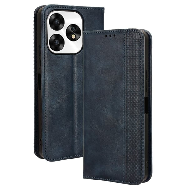Bofink Vintage Umidigi A15 / Umidigi A15C lærveske - Blå