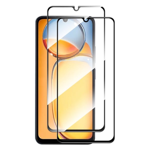 2 stk HAT PRINCE 0,26 mm skjermbeskytter i glass for Xiaomi Redmi 13C / Xiaomi Poco C65