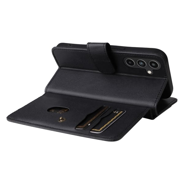 Samsung Galaxy A15 etui med pung & 10 kortpladser – Sort