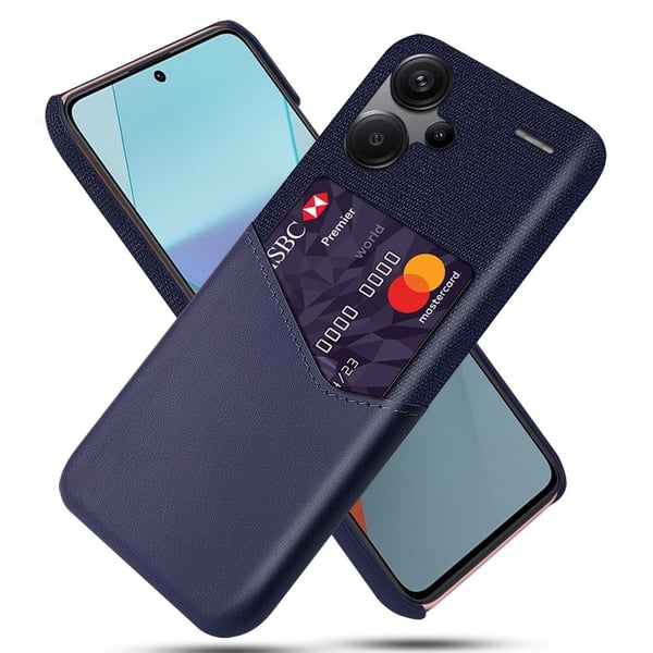 Bofink Xiaomi Redmi Note 13 Pro Plus kortdeksel - Blå