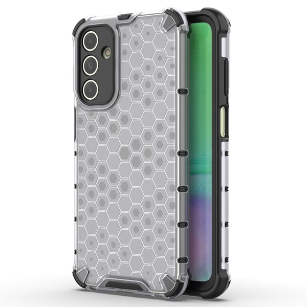 Bofink Honeycomb Samsung Galaxy A15 deksel - Sølv/Grå