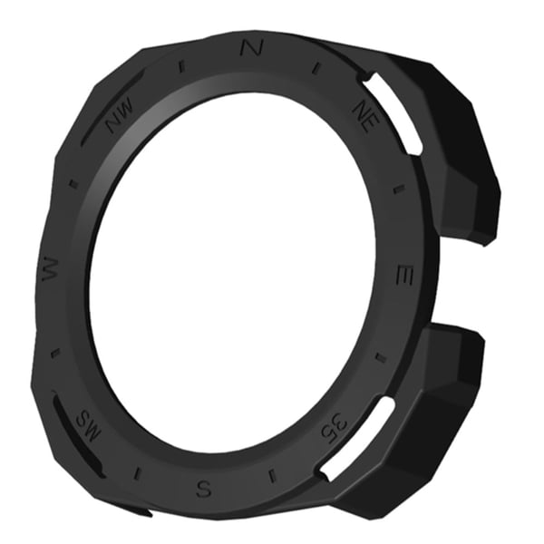 Huawei Watch GT Cyber Hard Watch Frame Hollow Beskyttende dekseletui - Svart