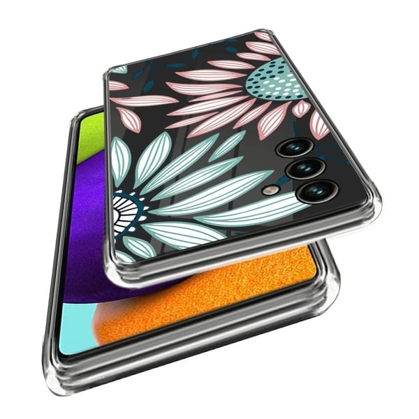 Deco Samsung Galaxy A25 deksel - Rosa Blomst