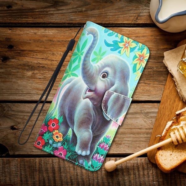 Wonderland Samsung Galaxy S24 Plus flip-etui - Elefant