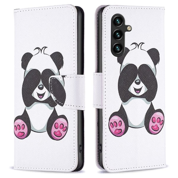 Wonderland Samsung Galaxy A55 flip etui - Panda