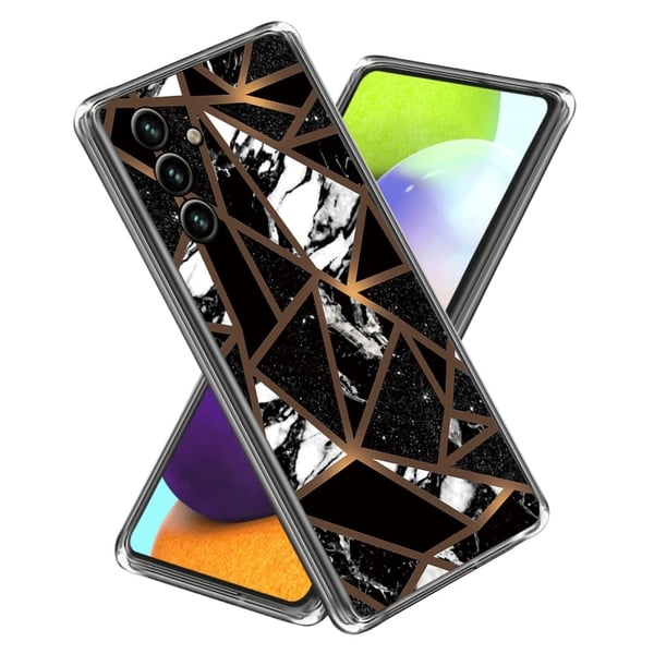 Marmordesign Samsung Galaxy A05s deksel - Style F