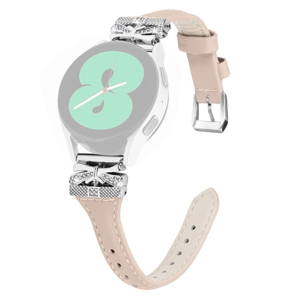 Sølvspenne 20 mm rem Huami Amazfit Cheetah Pro Justerbar utskifting av klokkerem - Aprikos