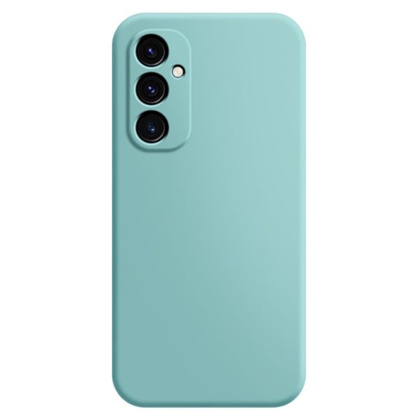 Mikrofiberforet blødt gummi Samsung Galaxy A25 cover - Grøn