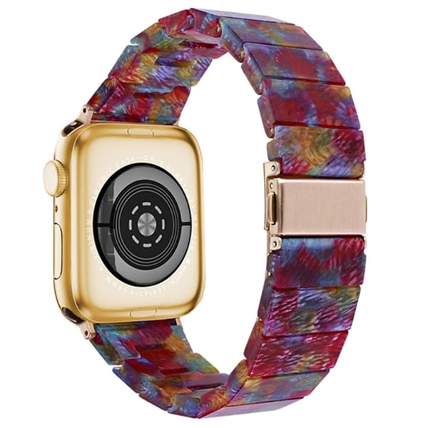 Hartsinen kellonauha Apple Watch Ultra 2 Ultra 49mm / 45mm / 44mm / 42mm rannehihna - Sateenkaari