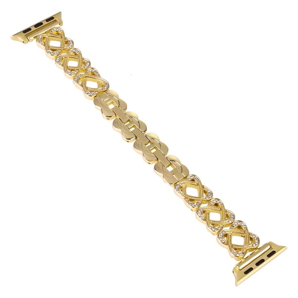 Apple Watch Series 41mm / 40mm / 38mm Klokkearmbånd Dressy metallarmbånd - Gull