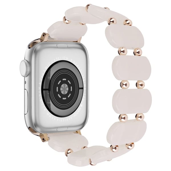 Apple Watch Series 41mm / 40mm / 38mm Armbånd Elastisk harpiksrem - Lyserosa
