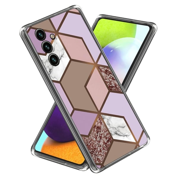 Marmordesign Oppo A15 deksel - Style C