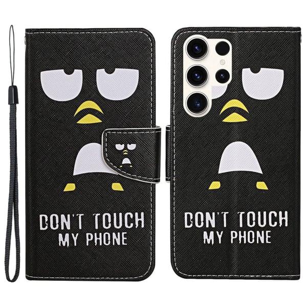 Wonderland Samsung Galaxy S24 Ultra flip-etui - Pingvin
