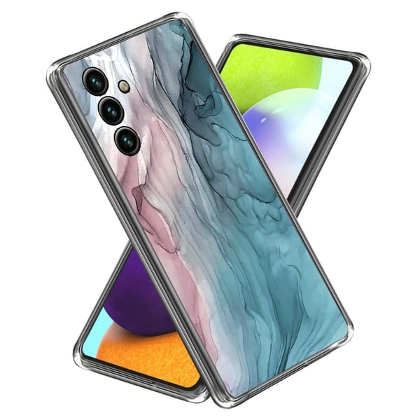 Marmordesign Oppo A15 deksel - Style H
