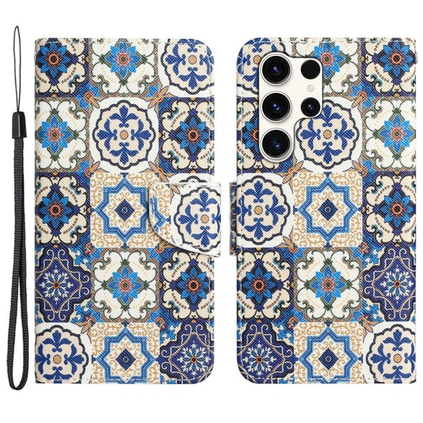 Wonderland Samsung Galaxy S24 Ultra flip-etui - Retro Totem