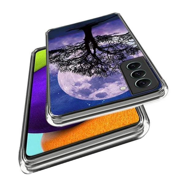 Deco Samsung Galaxy S24 deksel - Katt Og Sommerfugl