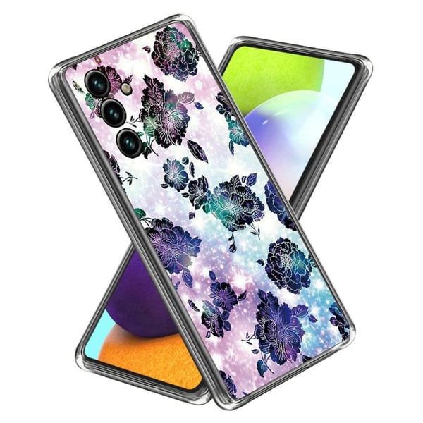 Deco Samsung Galaxy A05s deksel - Lilla Blomster