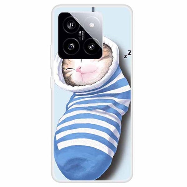 Imagine Xiaomi 14 deksel - Sokker Og Katt