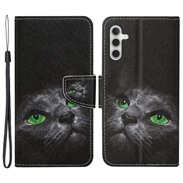 Wonderland Samsung Galaxy A15 flip-etui - Katt