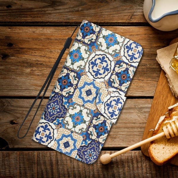 Wonderland Samsung Galaxy A15 flip-etui - Retro Totem
