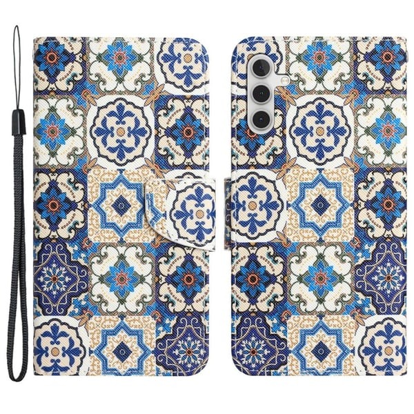 Wonderland Samsung Galaxy A15 flip-etui - Retro Totem