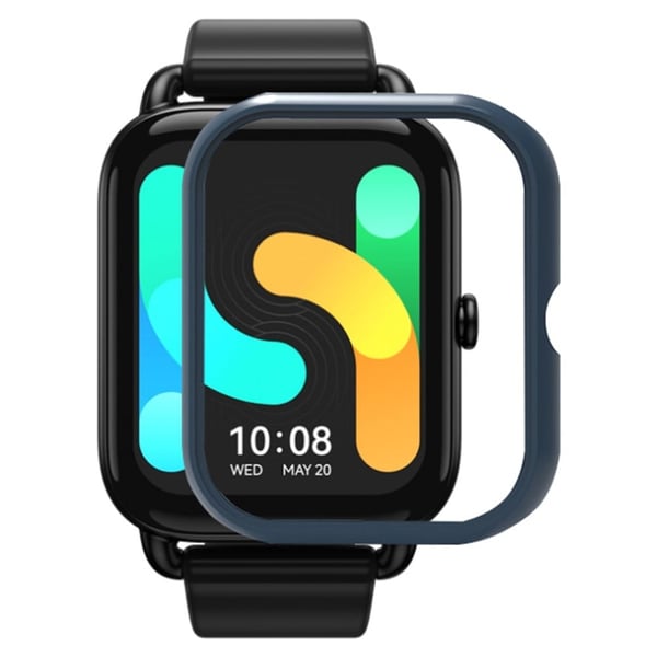 Haylou RS4 / RS4 Plus beskyttelsesdeksel Smartwatch halvveis innpakket klokkeskall - Midnattsblå
