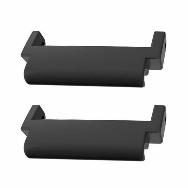 1 par Garmin Forerunner 965 / 955 Connector Metal 22mm Watch Strap Adapter - Sort