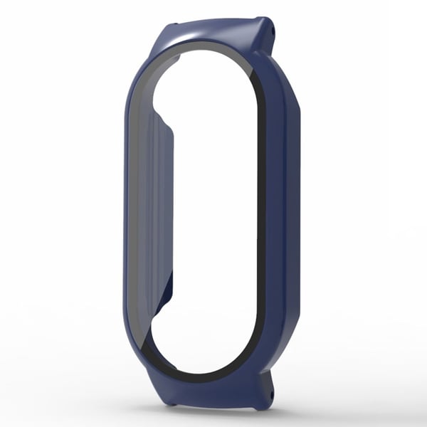 Xiaomi Mi Band 7 / Band 7 NFC-klokkeveske med skjermbeskytter i herdet glass - Midnattsblå