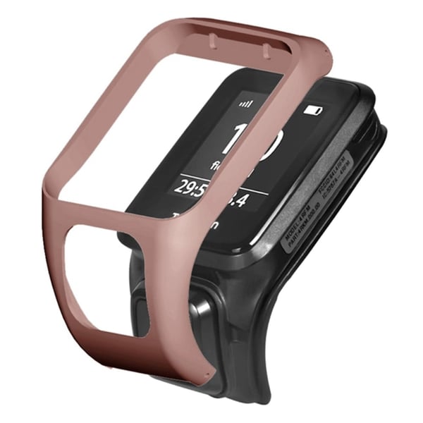 TomTom Runner 3 / Adventurer Watch støtfangerveske Hardt støtsikkert dekselramme - Rosa