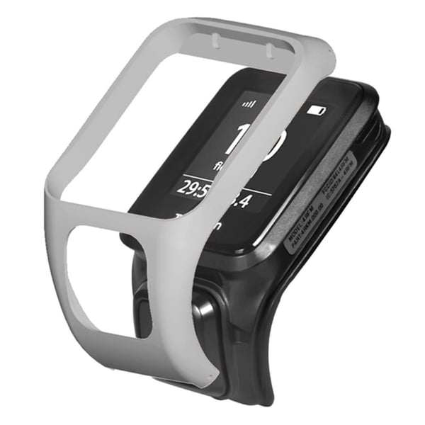 TomTom Runner 3 / Adventurer Watch støtfangerveske Hardt støtsikkert dekselramme - Hvit