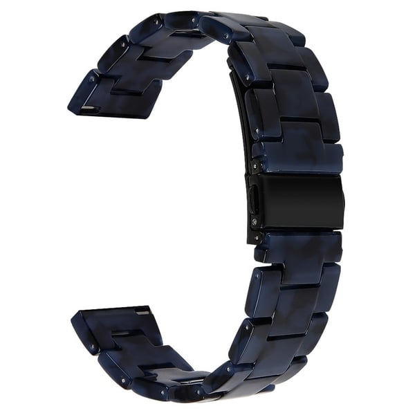 Huawei Watch 4 Pro / Watch GT 3 / 2 46 mm harpiksarmbånd 22 mm vannbestandig hurtigutløsende klokkerem - Mørkeblå