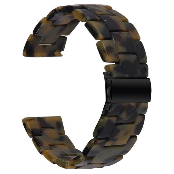 Huawei Watch 4 Pro / Watch GT 3 / 2 46 mm harpiksarmbånd 22 mm vannbestandig hurtigutløsende klokkerem - Matt Armygrønn
