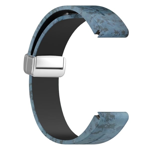 Garmin 22 mm Quickfit-klokkearmbånd med sølvfarget spenne - Mosaikk