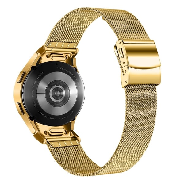 Samsung Galaxy Watch6 / Watch6 Classic Armbånd Milanese 316L rustfritt stål klokkerem - Gull