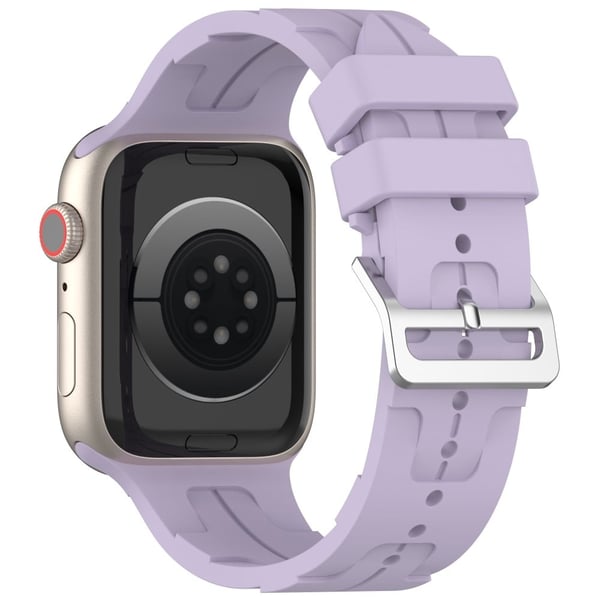 Apple Watch Series 49 mm - 45 mm - 44 mm - 42 mm universelt fleksibelt klokkerem - Lilla