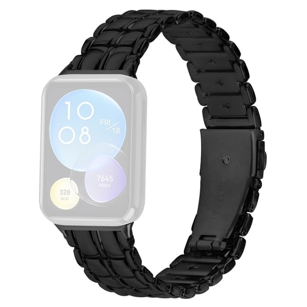 Xiaomi Smart Band 8 Pro Metall Armbånd Erstatning Smart Watch Strap - Svart