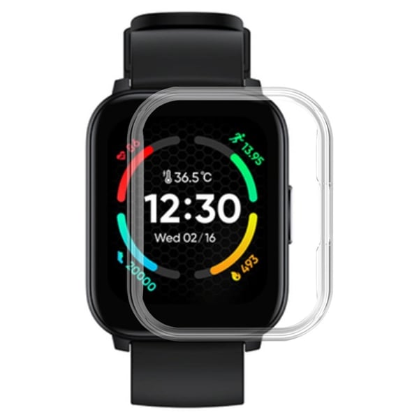 Realme TechLife Watch S100 Hard, støtbestandig kantbeskytter med hul ramme - Gjennomsiktig