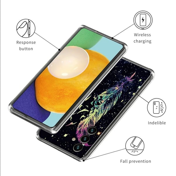 Deco Samsung Galaxy A35 deksel - Fjær