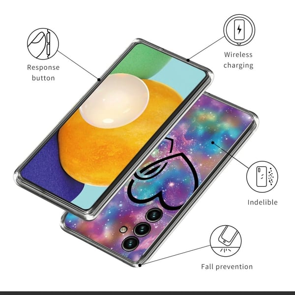 Deco Samsung Galaxy A35 deksel - Hjerte Til Hjerte