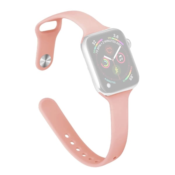 Apple Watch 49mm / 45mm / 44mm / 42mm Slanke klokkeremmer - Vintage Rose