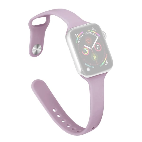Apple Watch 49mm / 45mm / 44mm / 42mm Slanke klokkeremmer - Lyselilla